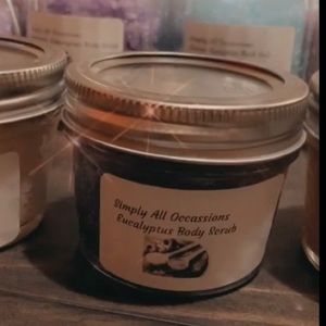 Body Scrubs, Bath Salts and Lotion Bars.